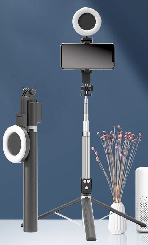 Sujetador de teléfono con luz LED