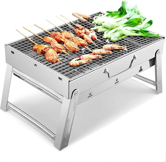 Parrilla Portátil para Asados en Cualquier Lugar