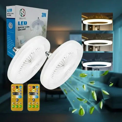 FOCO LED VENTILADOR DE TECHO
